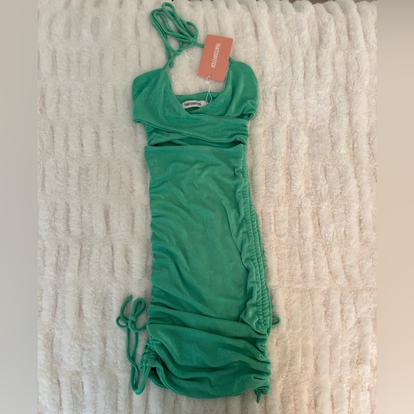 NWT That’s So Fetch Tori Dress in Green Size XS - Picture 5 of 10
